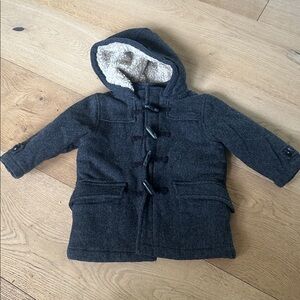 Gap wool Cozy Gray Toggle Coat for Kids Gray 2Y